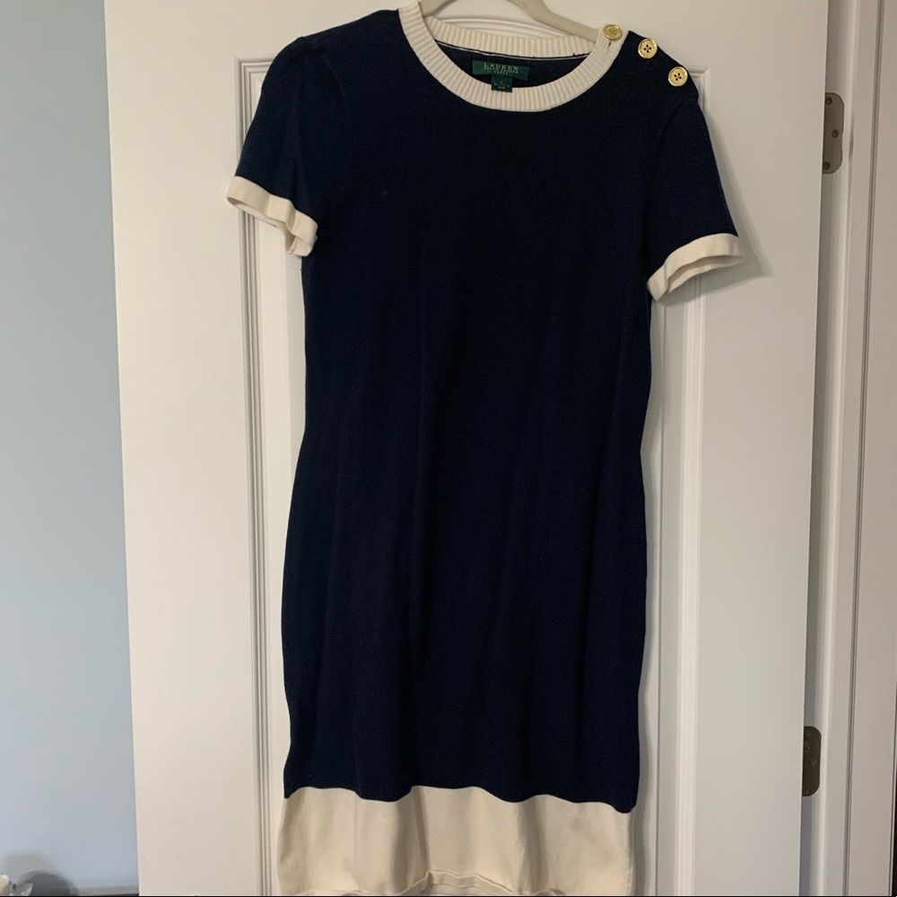Lauren Ralph Lauren Sweater Dress Large